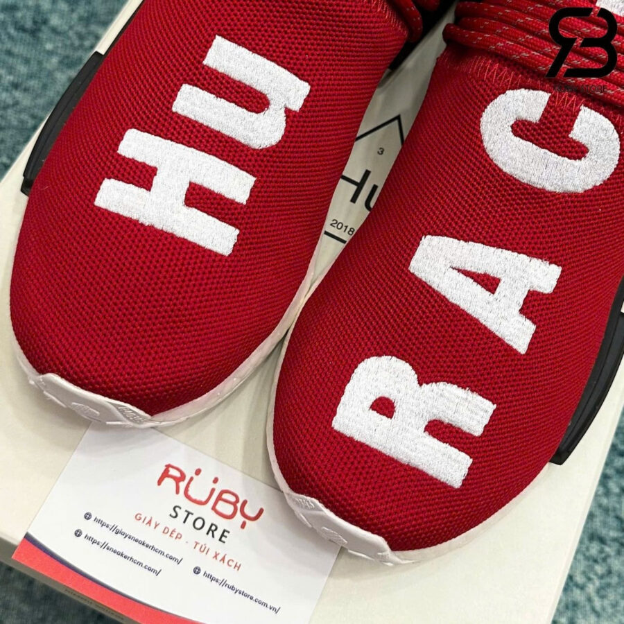 Giày Adidas Pharrell x NMD Human Race Red Màu đỏ