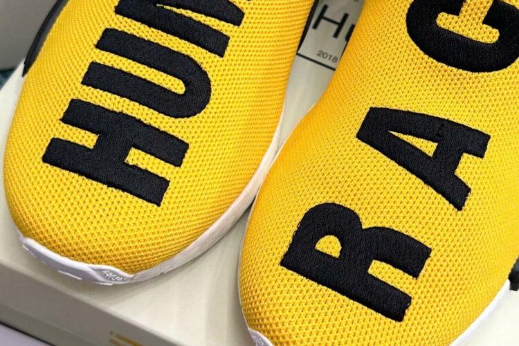 Giày Adidas Pharrell x NMD Human Race Yellow Màu Vàng