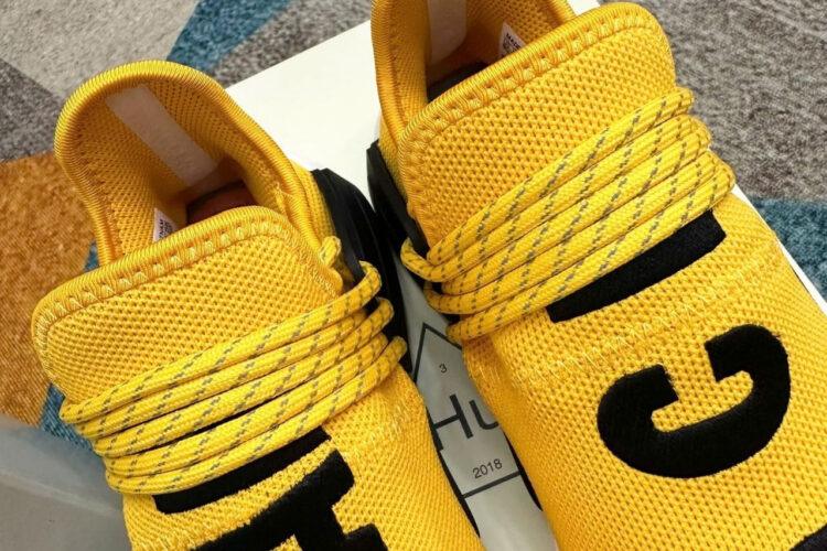 Giày Adidas Pharrell x NMD Human Race Yellow Màu Vàng