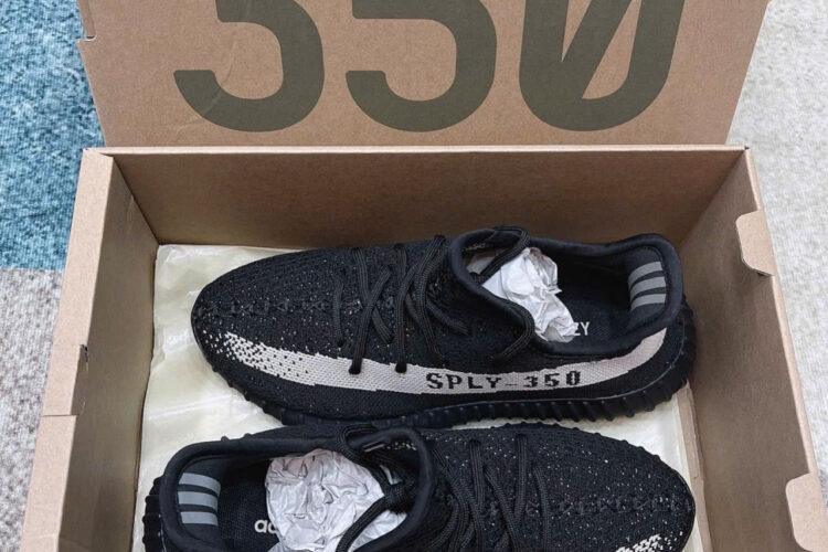 Giày Yeezy 350 V2 Oreo đen trắng