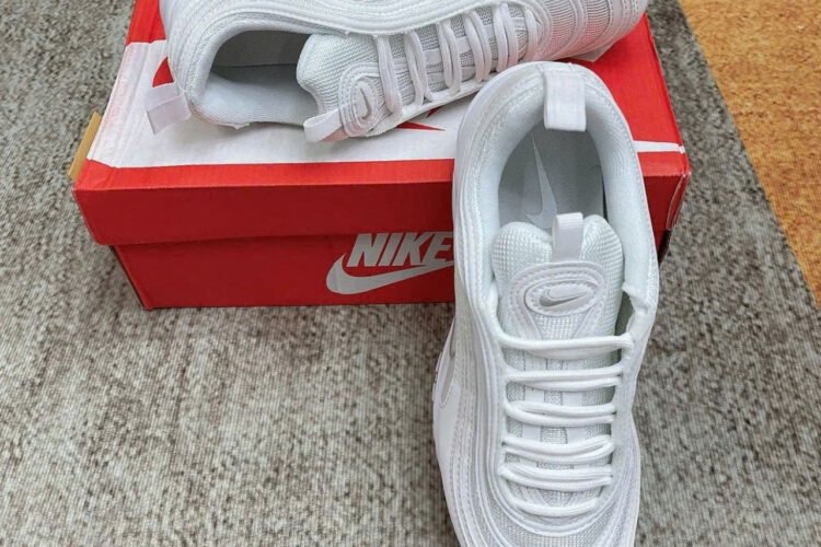Giày Nike Air Max 97 Triple White Trắng Full