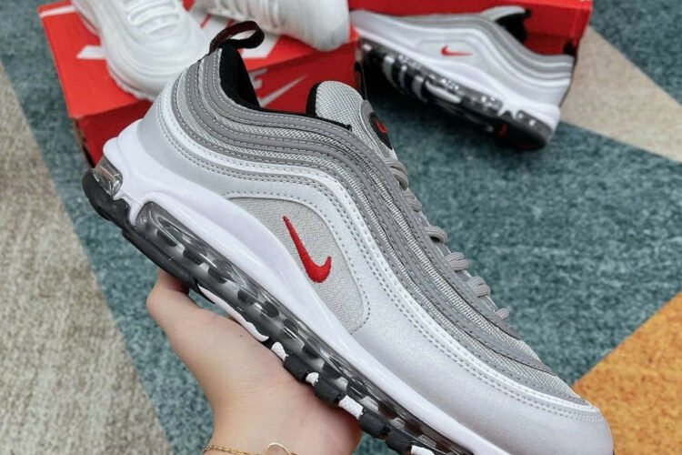 Giày Nike Airmax 97 Silver Bullet Xám