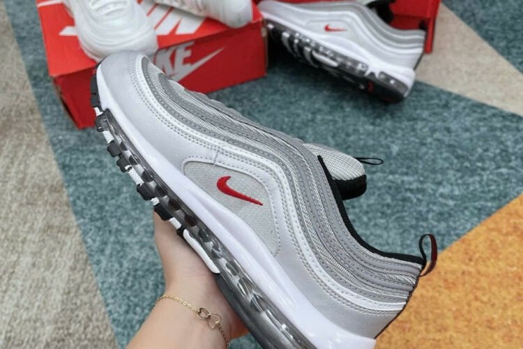 Giày Nike Airmax 97 Silver Bullet Xám