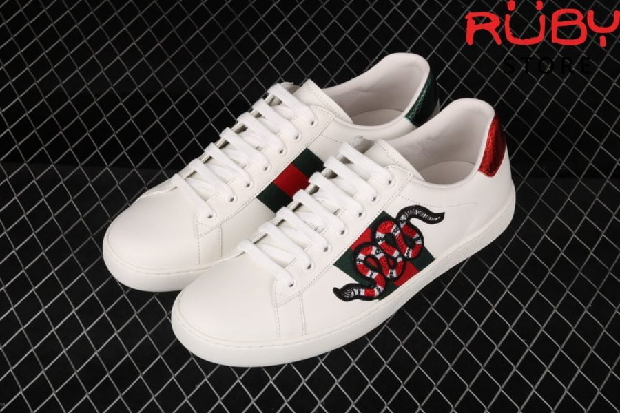 giày gucci rắn replica 1:1 siêu cấp