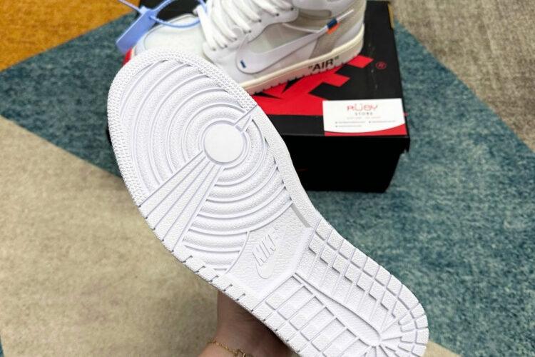 Giày Jordan 1 High Off White Trắng