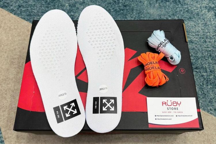 Giày Jordan 1 High Off White Trắng