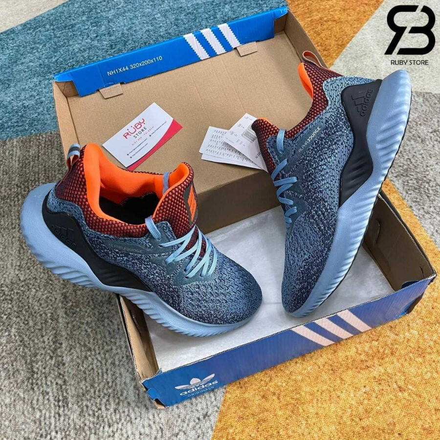 Giày Adidas Alphabounce Beyond Xanh Cam Rep 1 1
