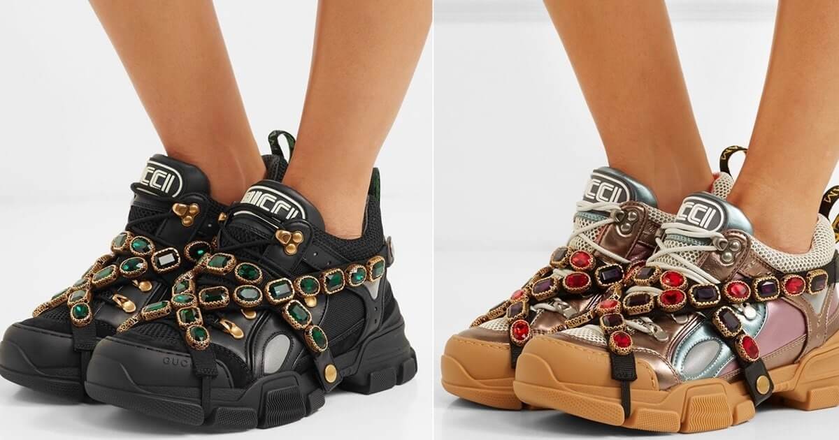 Giày Gucci Flashtrek Sneaker giá bao nhiêu tiền? | Ruby Store