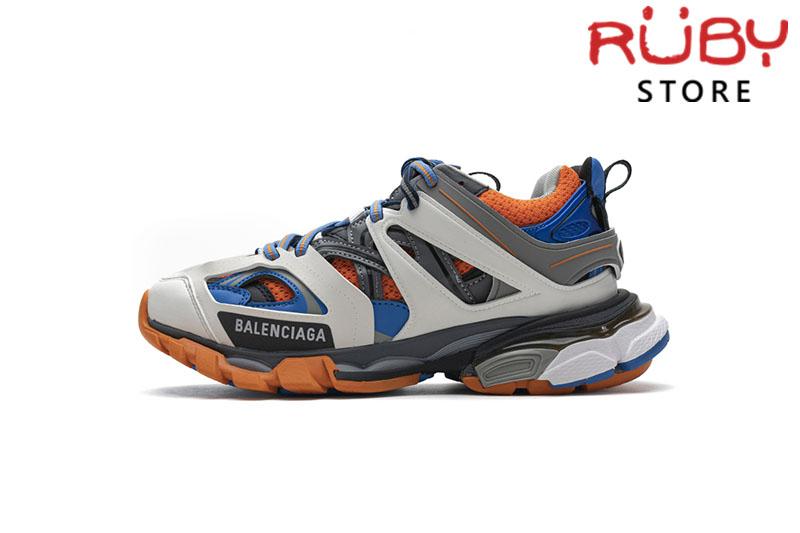 Giày Balenciaga Track 3.0 Trắng Xanh Cam Replica 1:1 (Siêu Cấp)