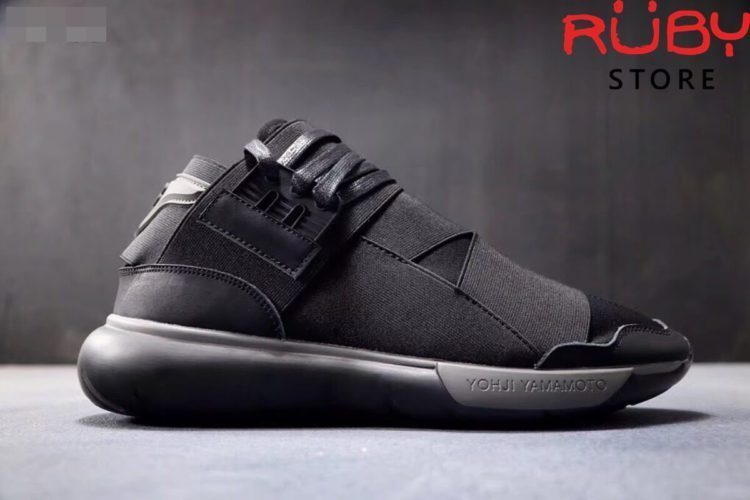 giày y3 qasa high sneakers 2019 đen xám replica 1.1