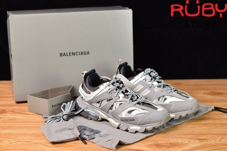 Track trainers Balenciaga Black size 11 UK in Rubber 8030144