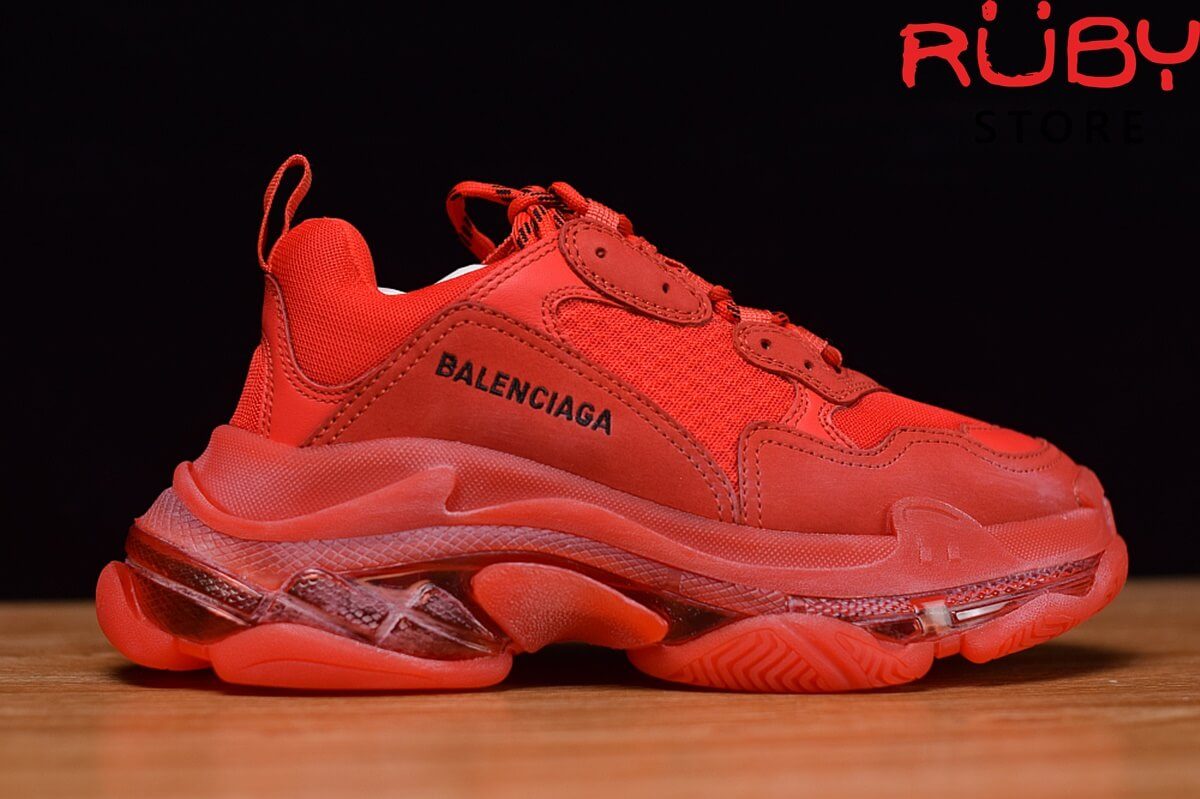 beyond the balenciaga triple s again in the rhododendrons