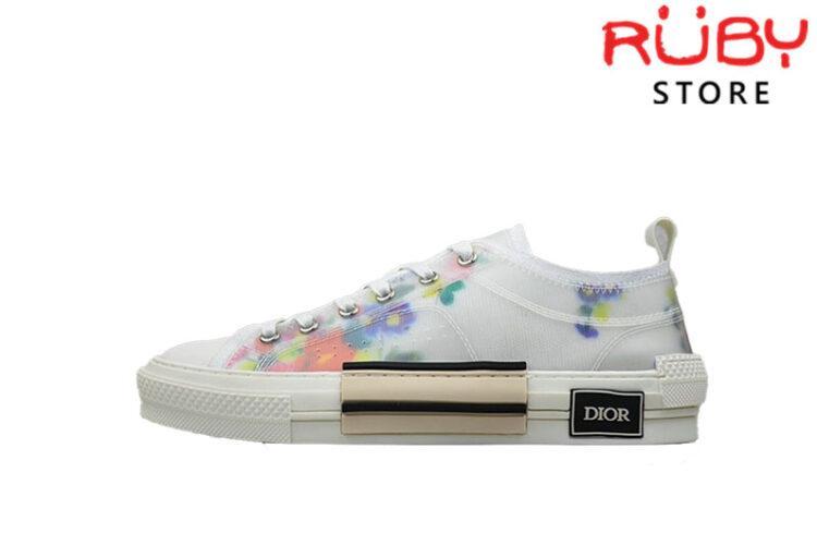 Giày Dior Low Top Flowers Technical Canvas B23 Sneaker Replica 1:1