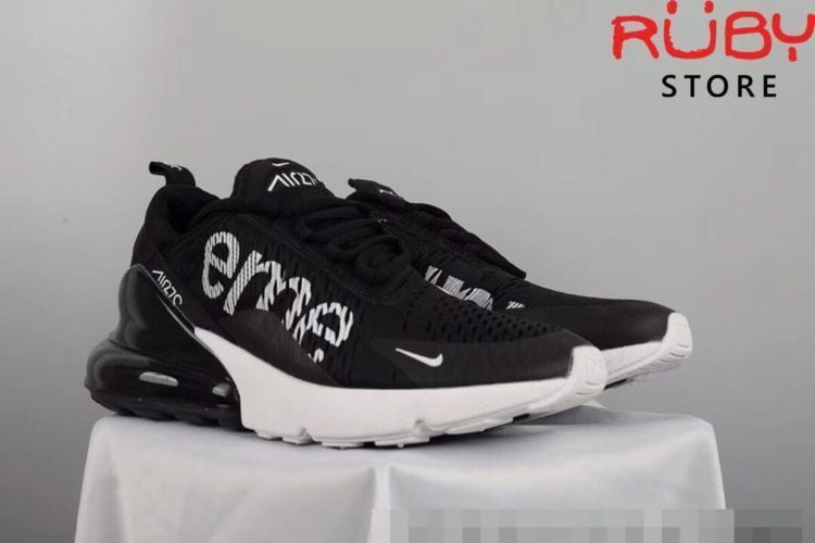 giày nike airmax 270 đen x supreme