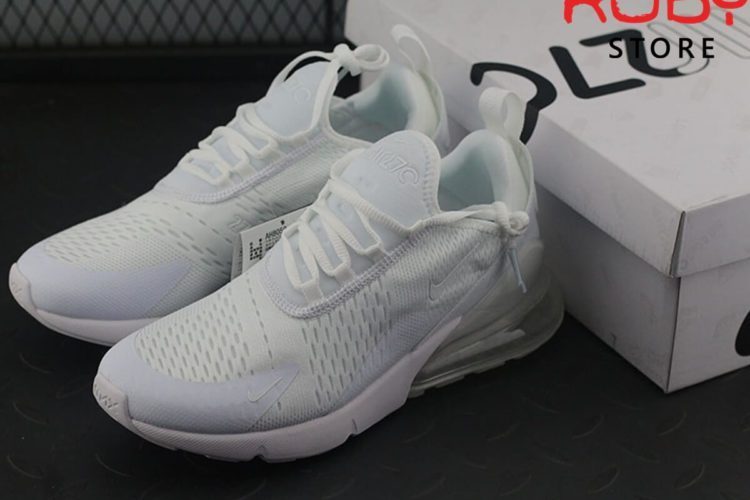 giày nike airmax 270 trắng full 2019