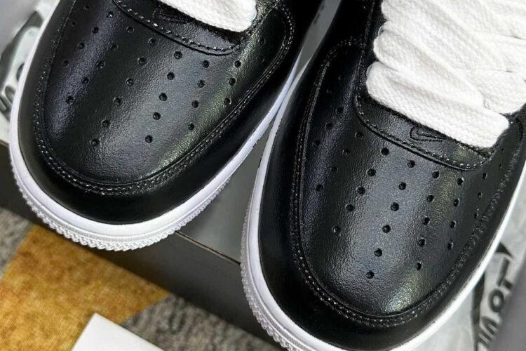 Giày Air Force 1 x G-Dragon Peaceminusone Para-Noise Black đen