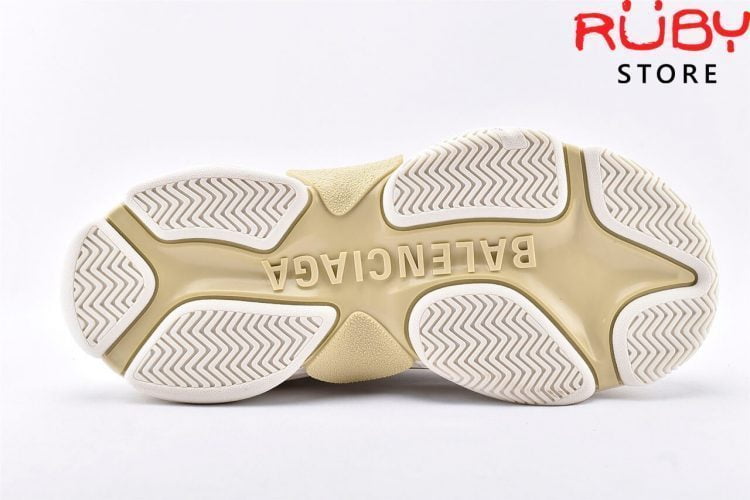 Giày Balenciaga Triple S White Replica 1:1 Like Real 99,9% (Bản Best)