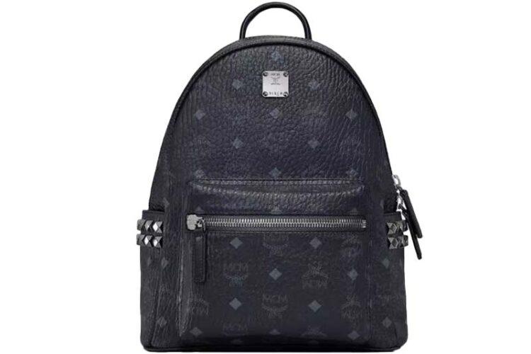 Ba Lô MCM Small Stark Side Studs Backpack Đen 32CM Best Quality