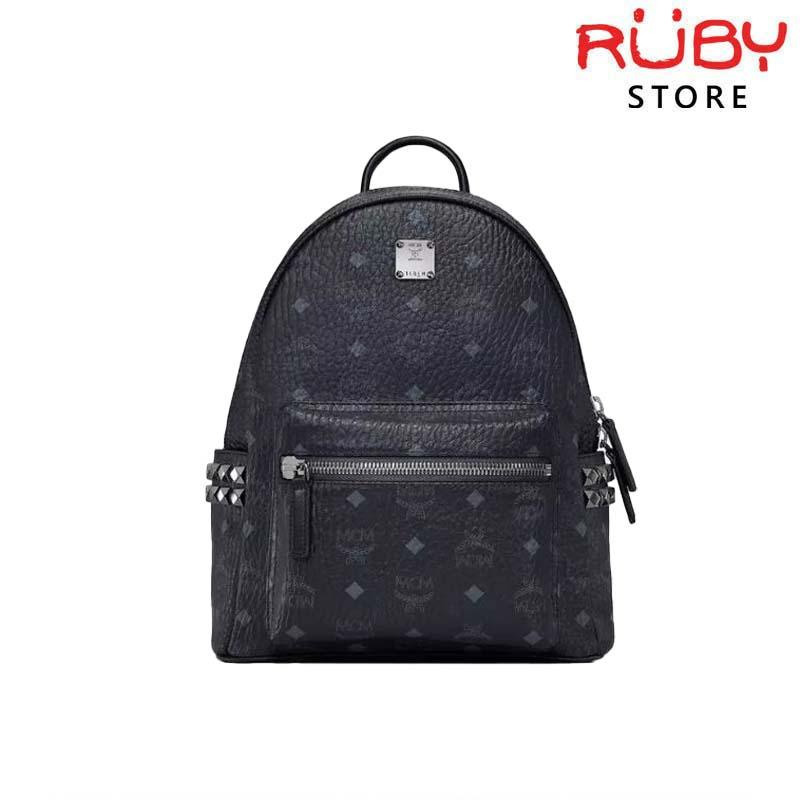 Ba Lô Mcm Small Stark Side Studs Backpack Đen 32Cm Best Quality