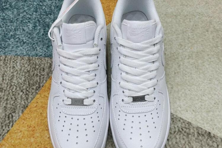 Giày Nike Air Force 1 All White màu trắng