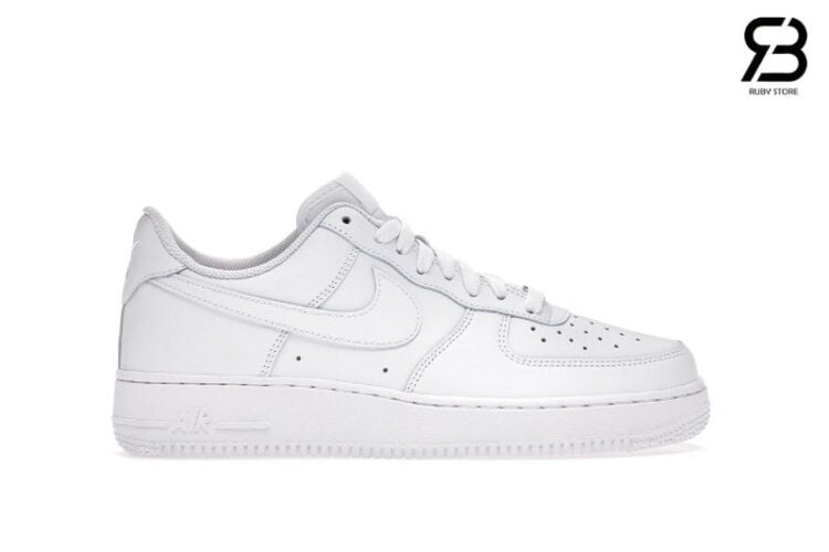 Giày Nike Air Force 1 All White trắng Rep 1 1