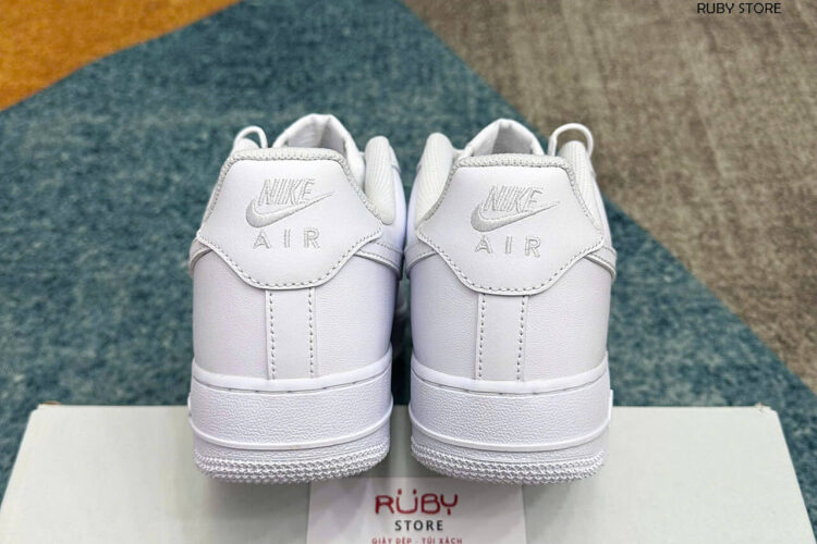 Hình ảnh thực tế giày air force 1 All White trắng full best quality tại Ruby Store