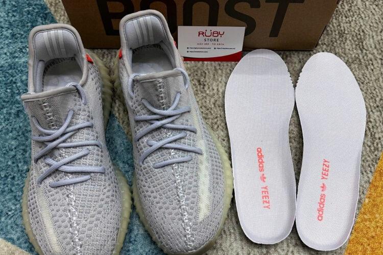 Giày Yeezy 350 V2 Tail Light Xám Cam
