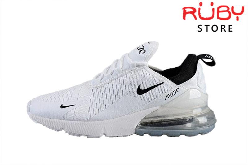 Giày Nike Air Max 270 đen trắng rep 11  Roll Sneaker