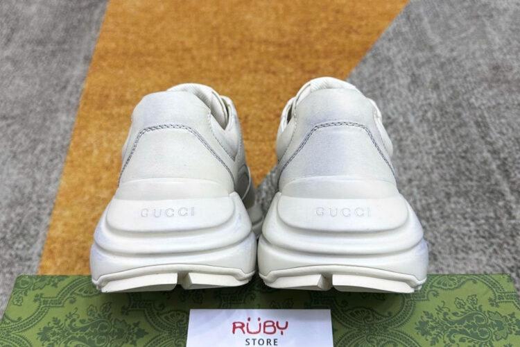 Giày Gucci Rhyton Leather Sneaker Trơn Bẩn
