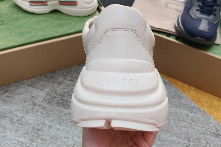 Giày Gucci Rhyton Vintage Logo Leather Sneaker
