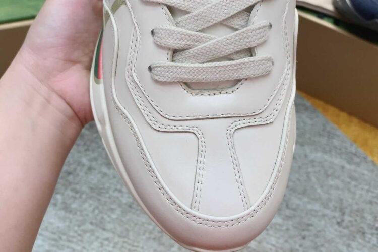 Giày Gucci Rhyton Vintage Logo Leather Sneaker