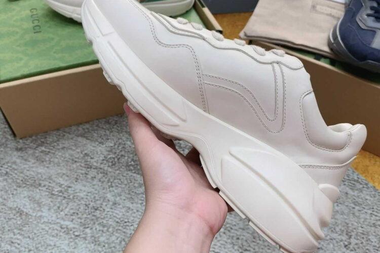 Giày Gucci Rhyton Vintage Logo Leather Sneaker