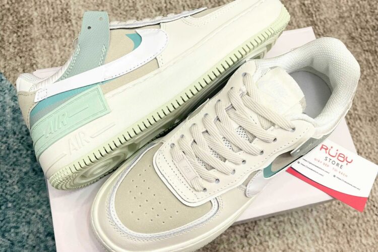 Giày Nike Air Force 1 Shadow Pistachio Frost Xanh Lá