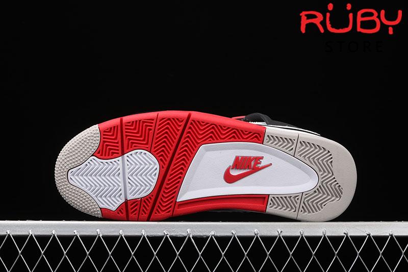 Giày Air Jordan 4 Retro Fire Red 2020 Trắng Đỏ Rep 1:1 | Ruby Store