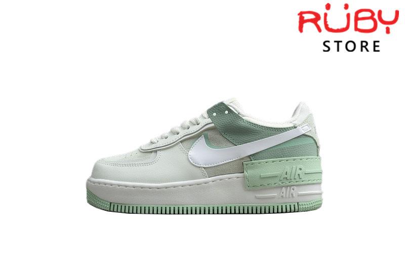 Giày Air Force 1 Shadow Pistachio Frost xanh lá rep 1:1 | Ruby Store