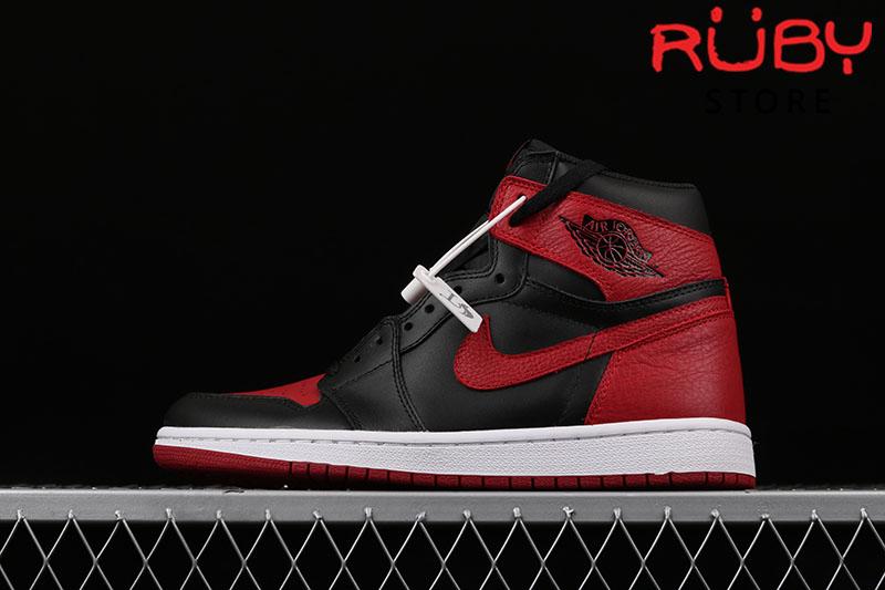 Giày Jordan 1 Retro High Banned Đỏ Đen Replica 1:1 | Ruby Store