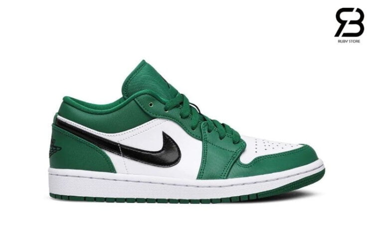 Giày Air Jordan 1 Low Pine Green Xanh Lá Rep 1 1