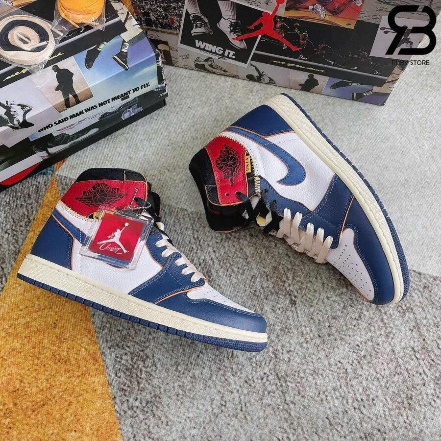 Giày Jordan 1 High Union Los Angeles Blue Toe