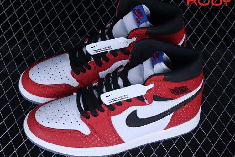 Giày Jordan 1 High Spiderman trắng đỏ rep 1:1 chuẩn | Ruby Store