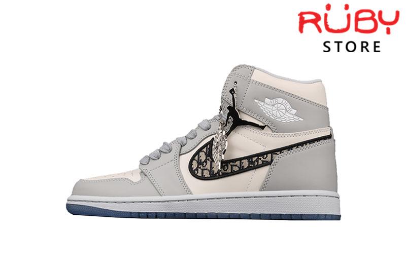 Giày Nike Jordan 1 Dior Rep 1:1 Cổ Cao Like Real 97% (Có Sẵn) | Ruby Store