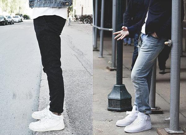 Bạn trai nên mặc quần jean là phù hợp nhất