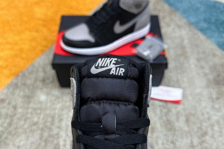 Giày Jordan 1 High Shadow đen Xám