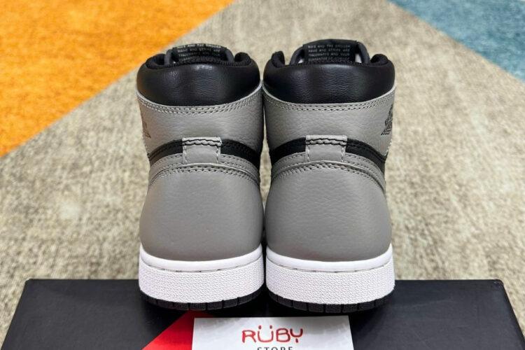 Giày Jordan 1 High Shadow đen Xám