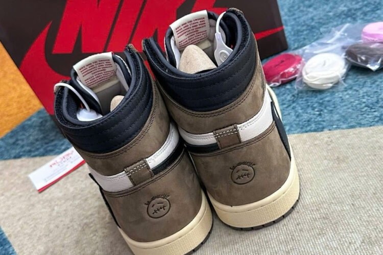 Giày Jordan 1 High Travis Scott Mocha