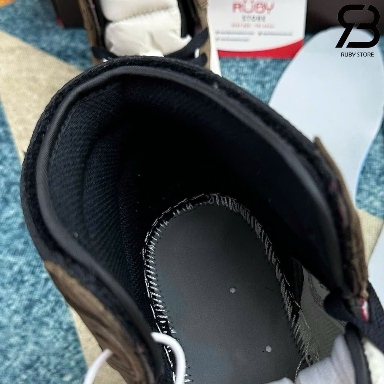 Giày Jordan 1 High Travis Scott Mocha