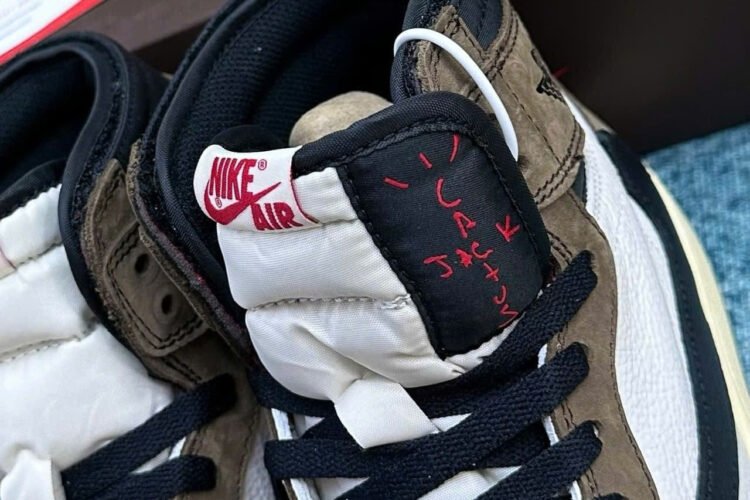 Giày Jordan 1 High Travis Scott Mocha