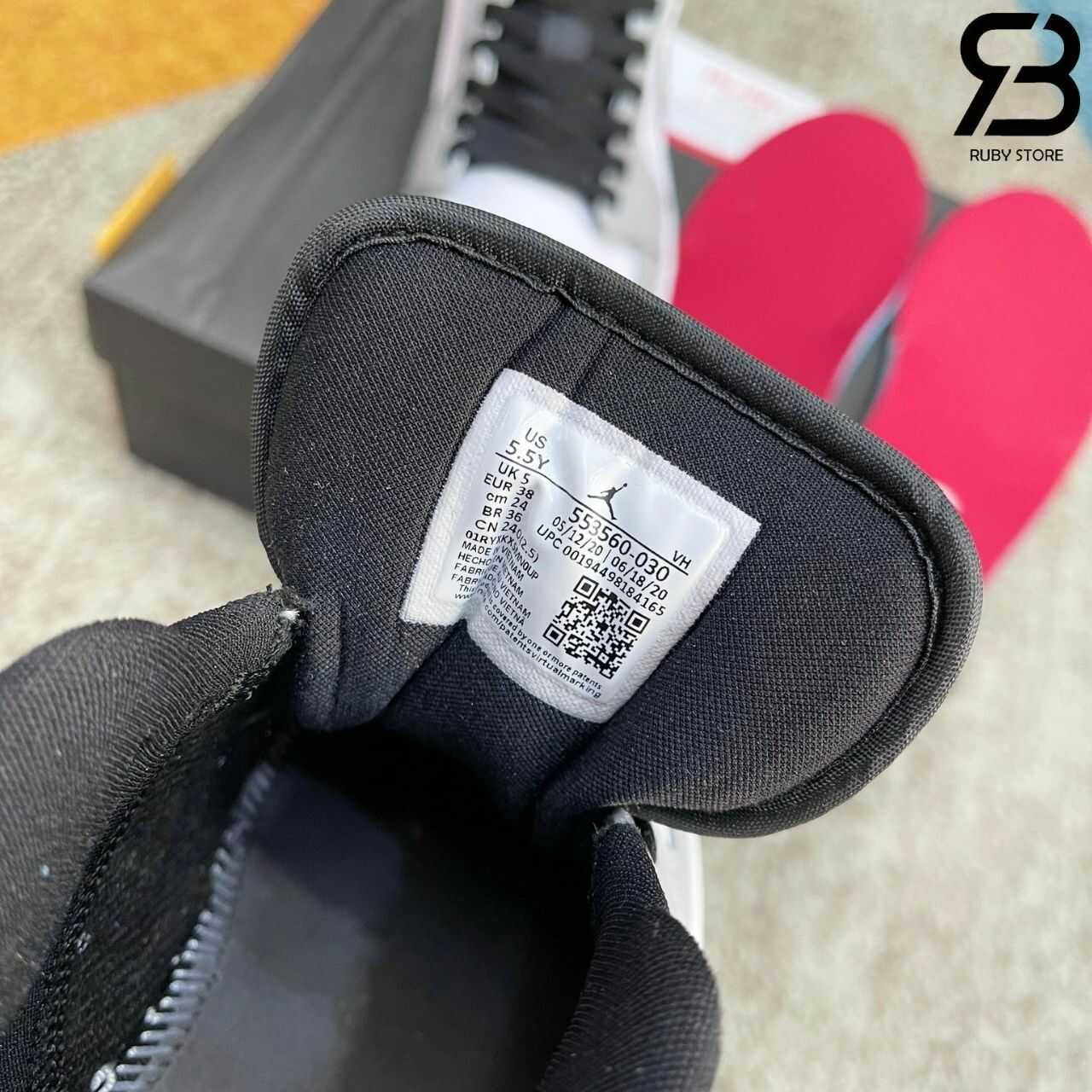 Giày Air Jordan 1 Low Light Smoke Grey Xám Khói Rep 1 1