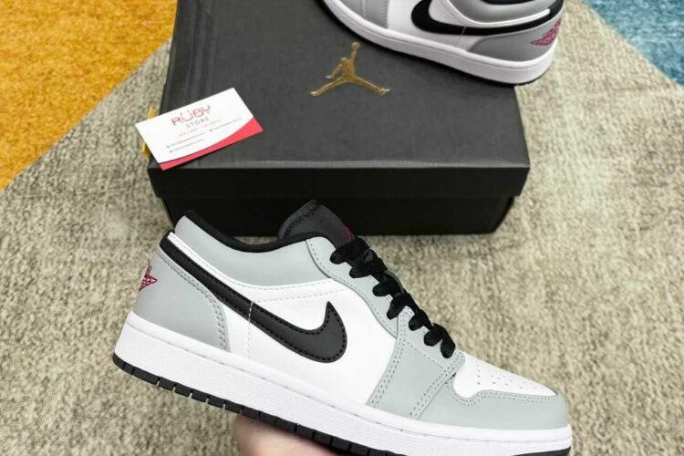 Giày Air Jordan 1 Low Light Smoke Grey Xám Khói Rep 1 1