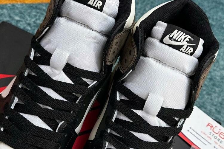 Giày Jordan 1 Retro High Dark Mocha đen Nâu