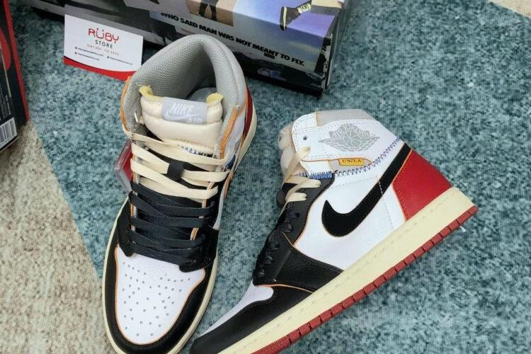 Giày Jordan 1 Retro High Union Los Angeles Black Toe